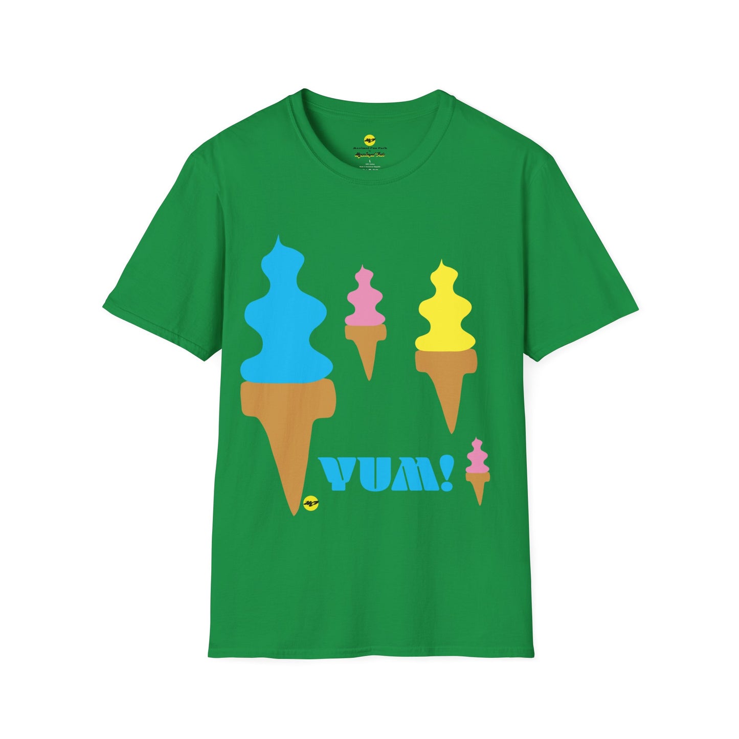 Yum Snacks: Yum Ice Cream Cones T-Shirt