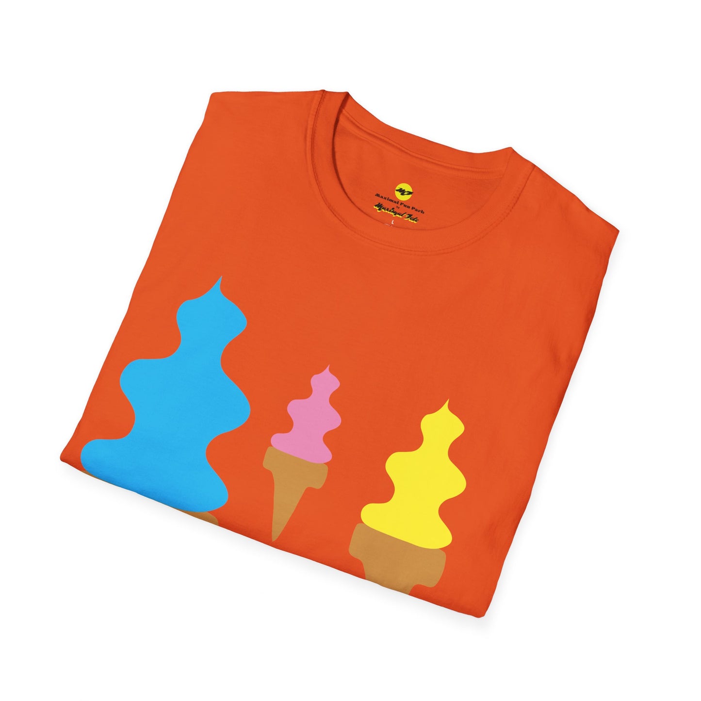 Yum Snacks: Yum Ice Cream Cones T-Shirt